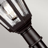 Kinsale Coastal Black Pillar Lantern
