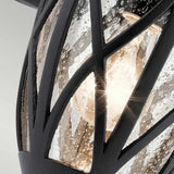 Admirals Cove Outdoor Wall Lantern in Textured Black Finish