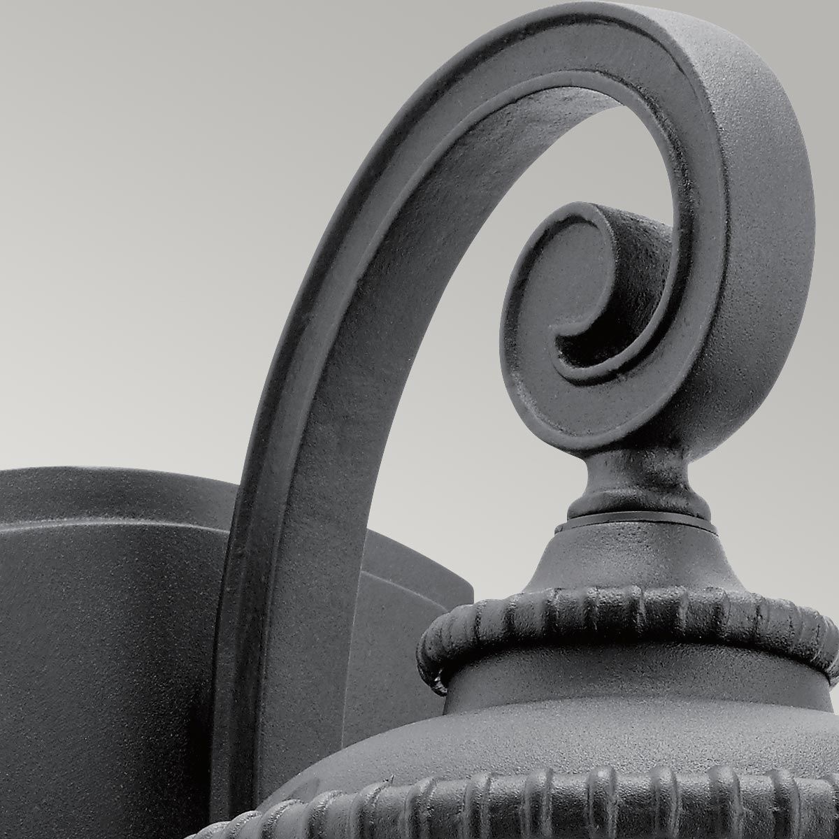 Admirals Cove Textured Black Outdoor Wall Lantern