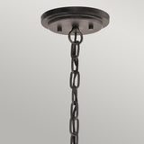 Aged Wood and Iron Gothic Rustic Chandelier with Three Lights