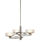 Aleeka Celestial Orbit Modern Nickel Chandelier