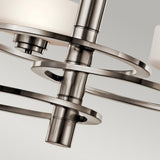 Aleeka Celestial Orbit Modern Nickel Chandelier