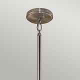 Aleeka Celestial Orbit Modern Nickel Chandelier