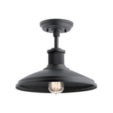 Allenbury Weather-Resistant Outdoor Pendant in Textured Black