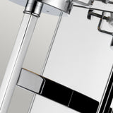 Sleek Alton Chrome Wall Light with Industrial Charm