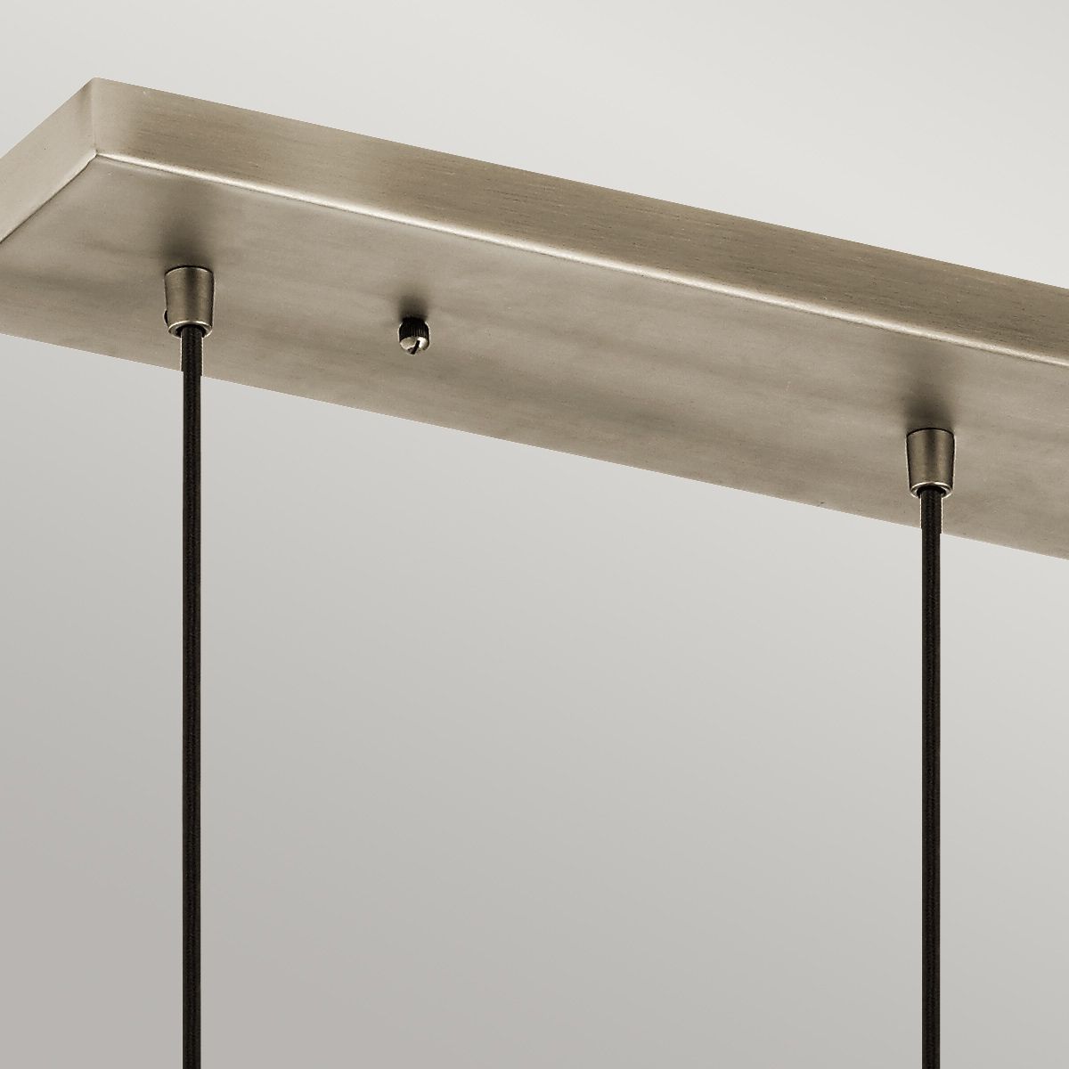 Asher 3 Light Pendant Rectangle Antique Pewter