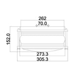 Ashland Bay Colonial Elegance 2-Light Outdoor Ceiling Fixture