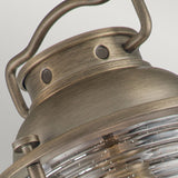 Ashland Bay Large Outdoor Wall Lantern in Burnished Bronze