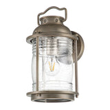 Ashland Bay Traditional Outdoor Wall Lantern in Burnished Bronze