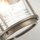Burnished Bronze Charm: Ashland Bay Outdoor Wall Lantern