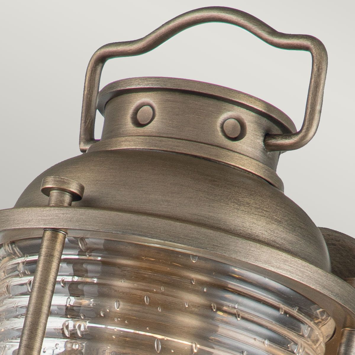 Burnished Bronze Charm: Ashland Bay Outdoor Wall Lantern