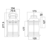 Ashland Bay Traditional Outdoor Wall Lantern Light