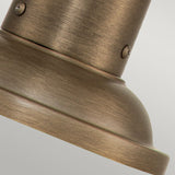 Ashland Bay Outdoor Pedestal Lantern in Burnished Bronze