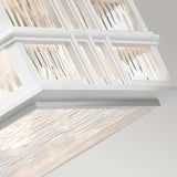 Beacon Square Outdoor Flush Mount Light Fixture