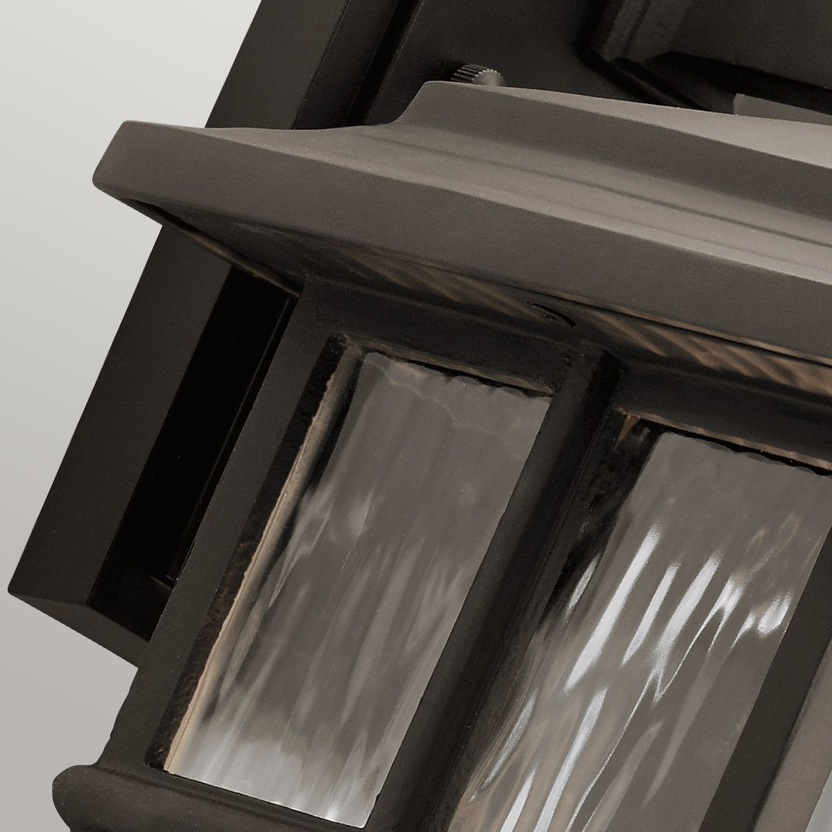 Craftsman-Inspired Bronze Outdoor Wall Lantern