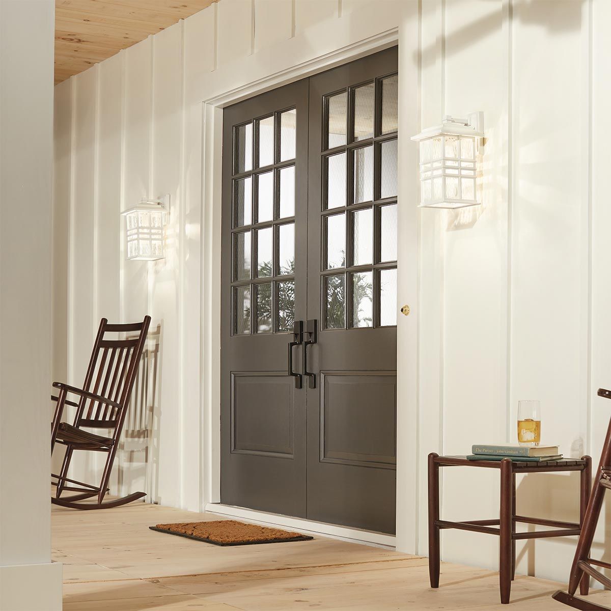 Beacon Square Outdoor Wall Light Lantern