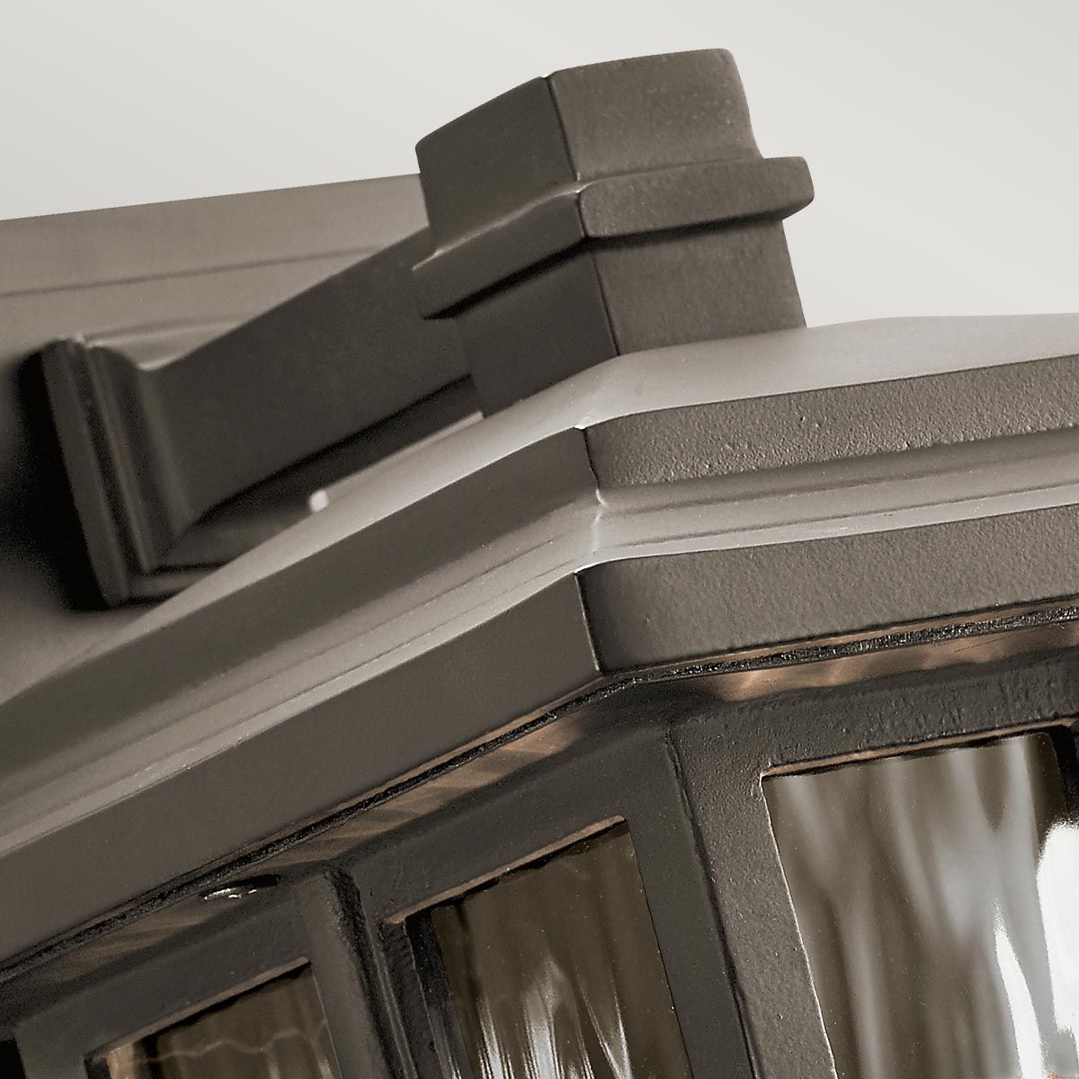 Outdoor Wall Lantern - Classic Craftsman Design in Olde Bronze Finish