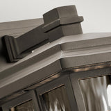 Outdoor Wall Lantern - Classic Craftsman Design in Olde Bronze Finish