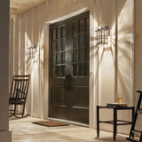 Outdoor Wall Lantern - Classic Craftsman Design in Olde Bronze Finish