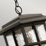 Beacon Square Outdoor Bronze Chain Lantern