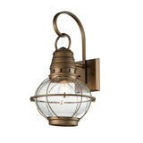 Bridgepoint Nautical Exterior Brass Wall Lantern
