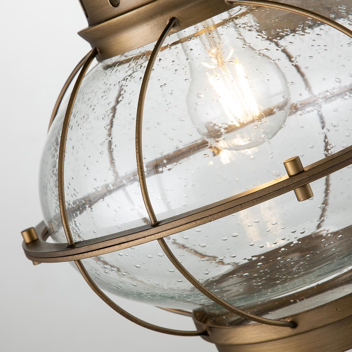 Bridgepoint Nautical Exterior Brass Wall Lantern