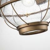 Bridgepoint Nautical Exterior Brass Wall Lantern