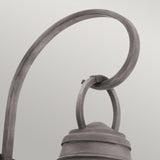 Bridge Point Nautical Wall Lantern with Seeded Glass