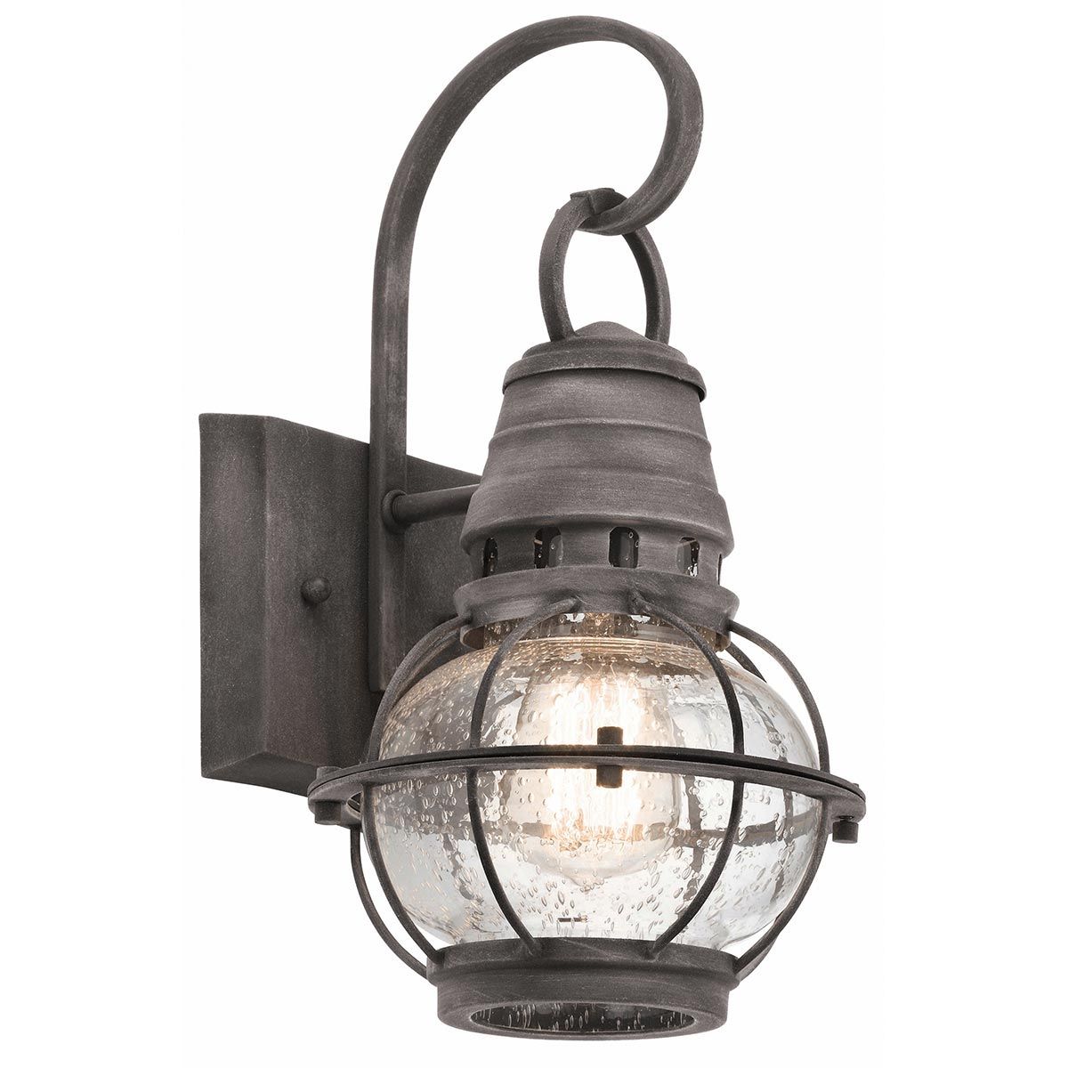 Bridge Point Nautical Rail-Inspired Small Wall Lantern