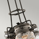 Brinley Rustic Mason Jar Pendant Light Cluster