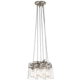 Vintage Brinley 6-Light Pendant in Brushed Nickel Finish
