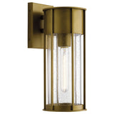 Camillo 1lt Medium Wall Lantern Painted Natural Brass