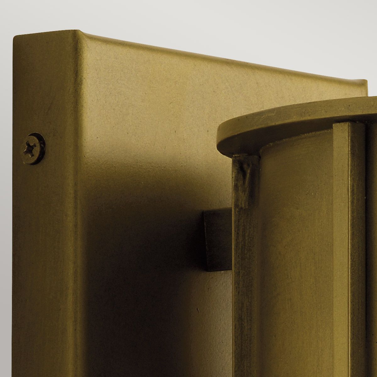 Camillo 1lt Medium Wall Lantern Painted Natural Brass