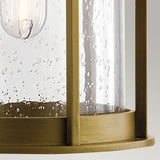 Camillo 1lt Medium Wall Lantern Painted Natural Brass