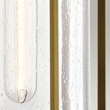 Camillo 1lt Medium Wall Lantern Painted Natural Brass
