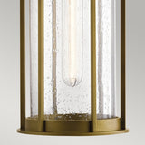 Camillo 1lt Outdoor Pendant Painted Natural Brass