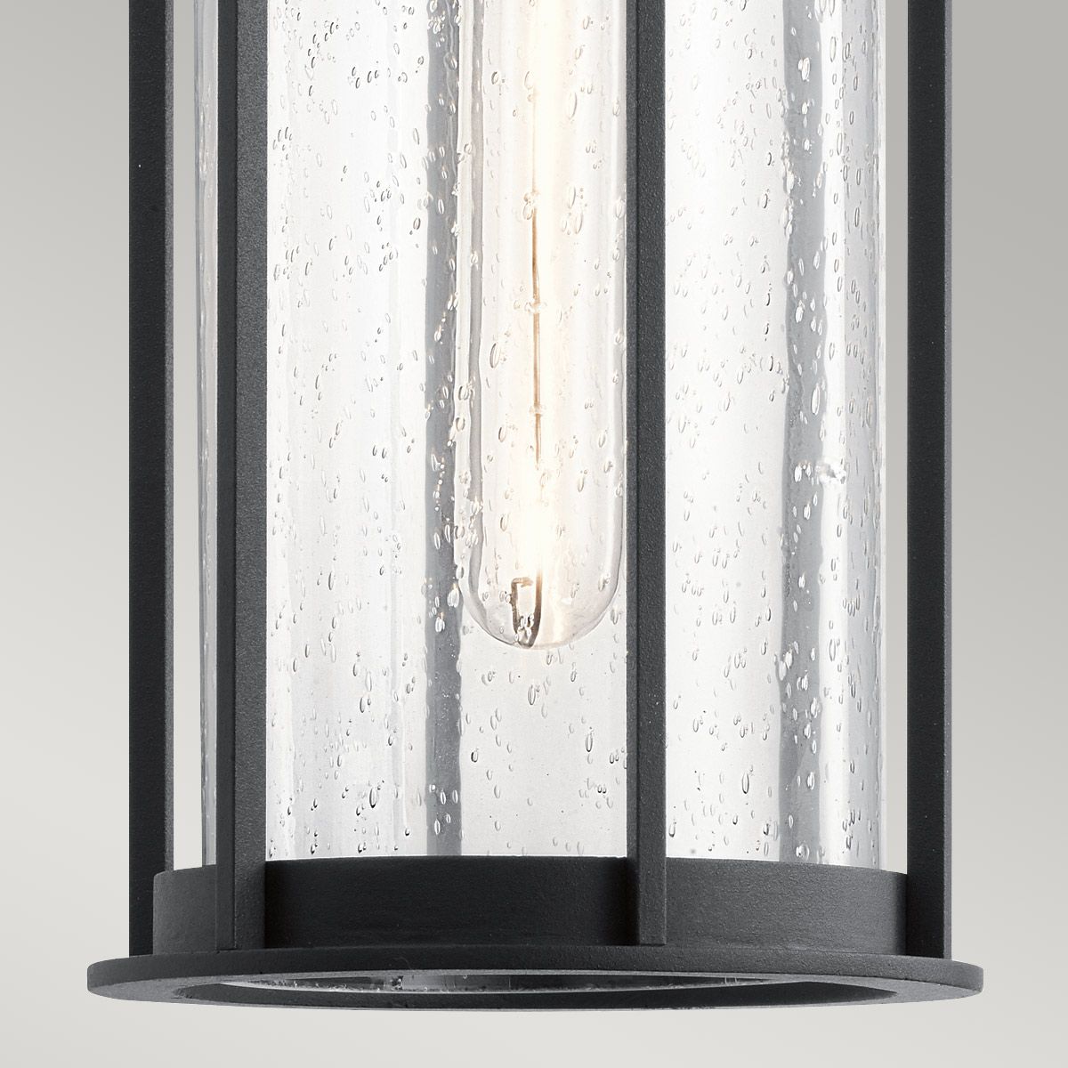 Camillo 1lt Outdoor Pendant Textured Black