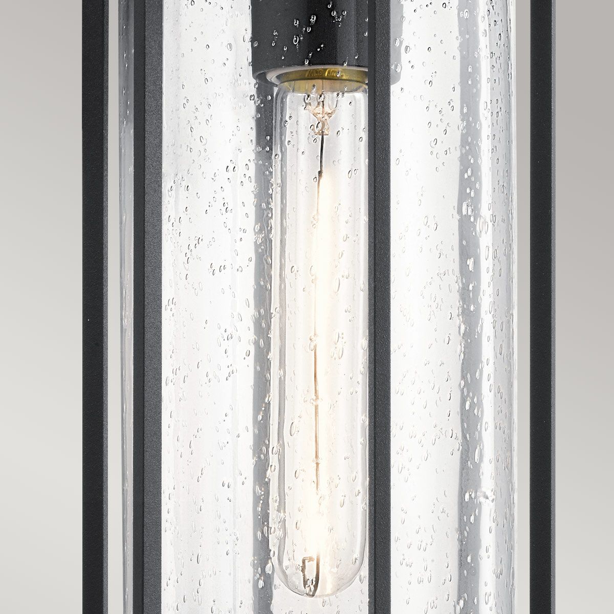 Camillo 1lt Outdoor Pendant Textured Black