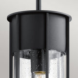 Camillo 1lt Outdoor Pendant Textured Black