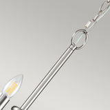 Capitol Hill 12lt Chandelier Brushed Nickel