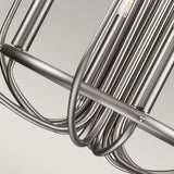 Capitol Hill 12lt Chandelier Brushed Nickel