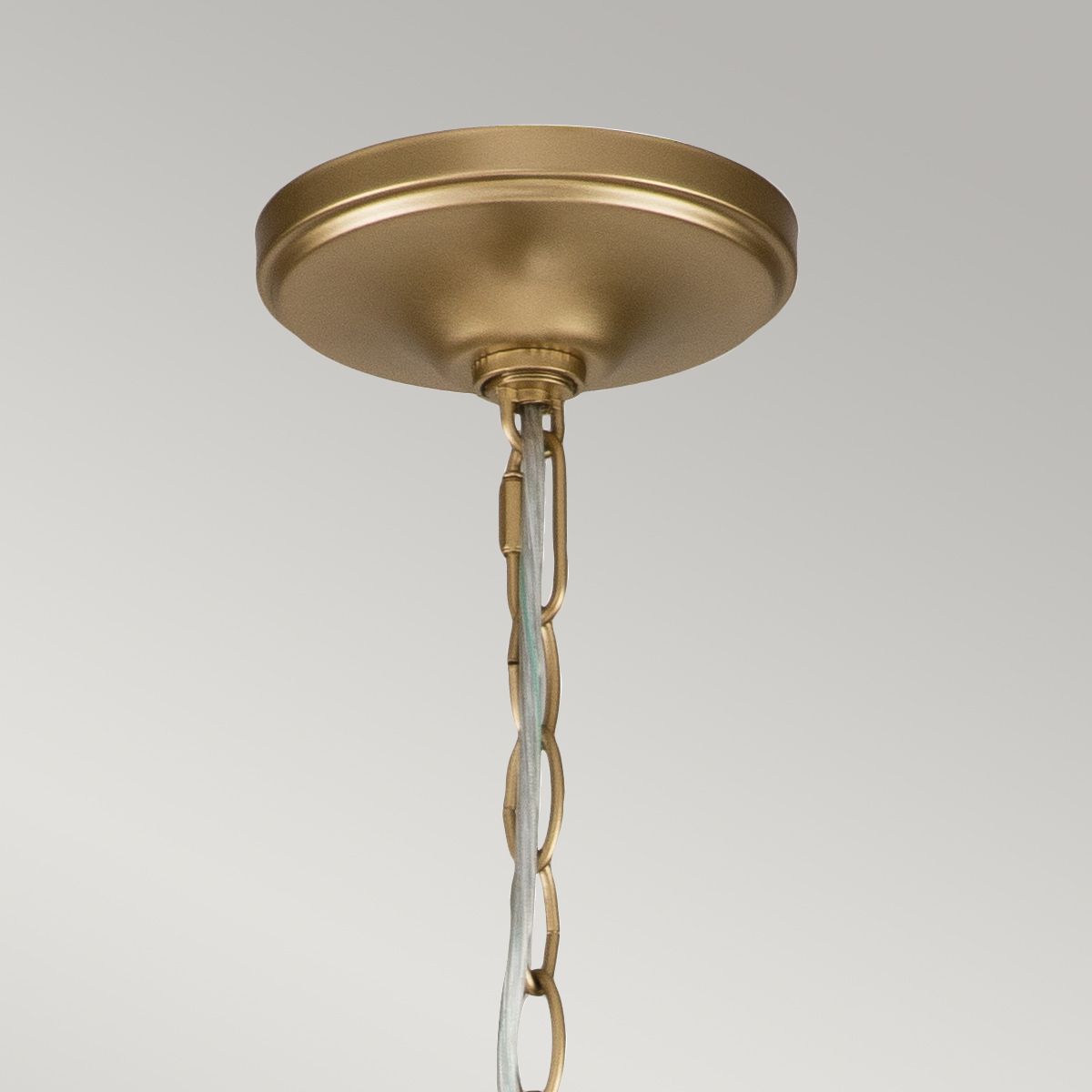 Capitol Hill 12lt Chandelier Painted Natural Brass