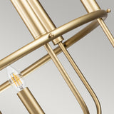 Capitol Hill 12lt Chandelier Painted Natural Brass