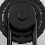 Capitol Hill 2lt Wall light Black