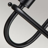 Capitol Hill 2lt Wall light Black