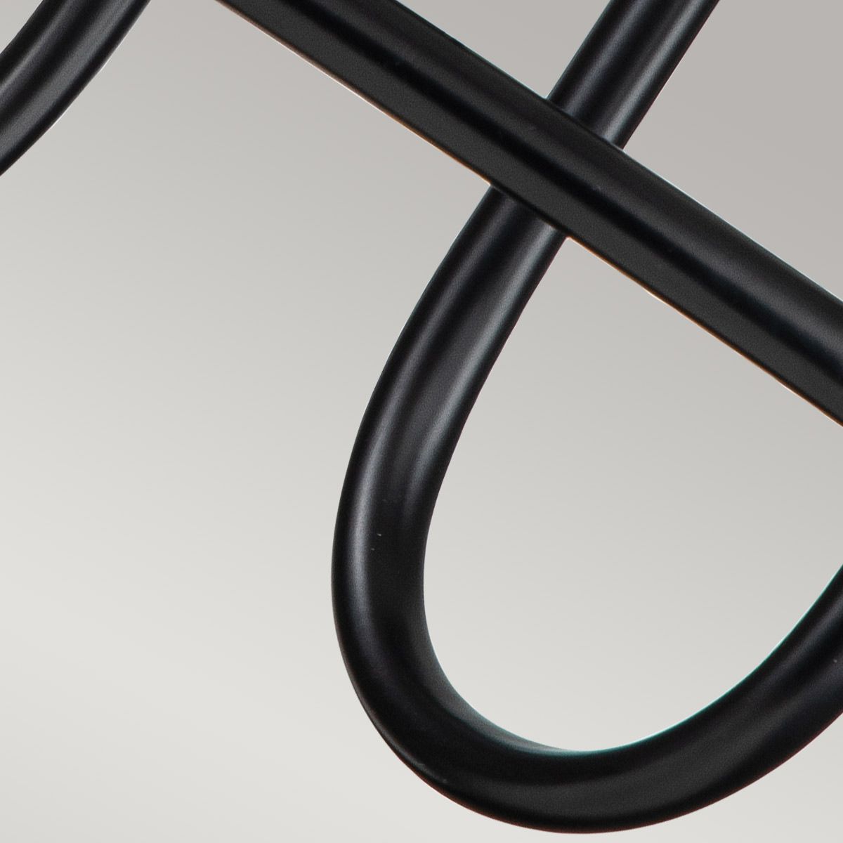 Capitol Hill 2lt Wall light Black