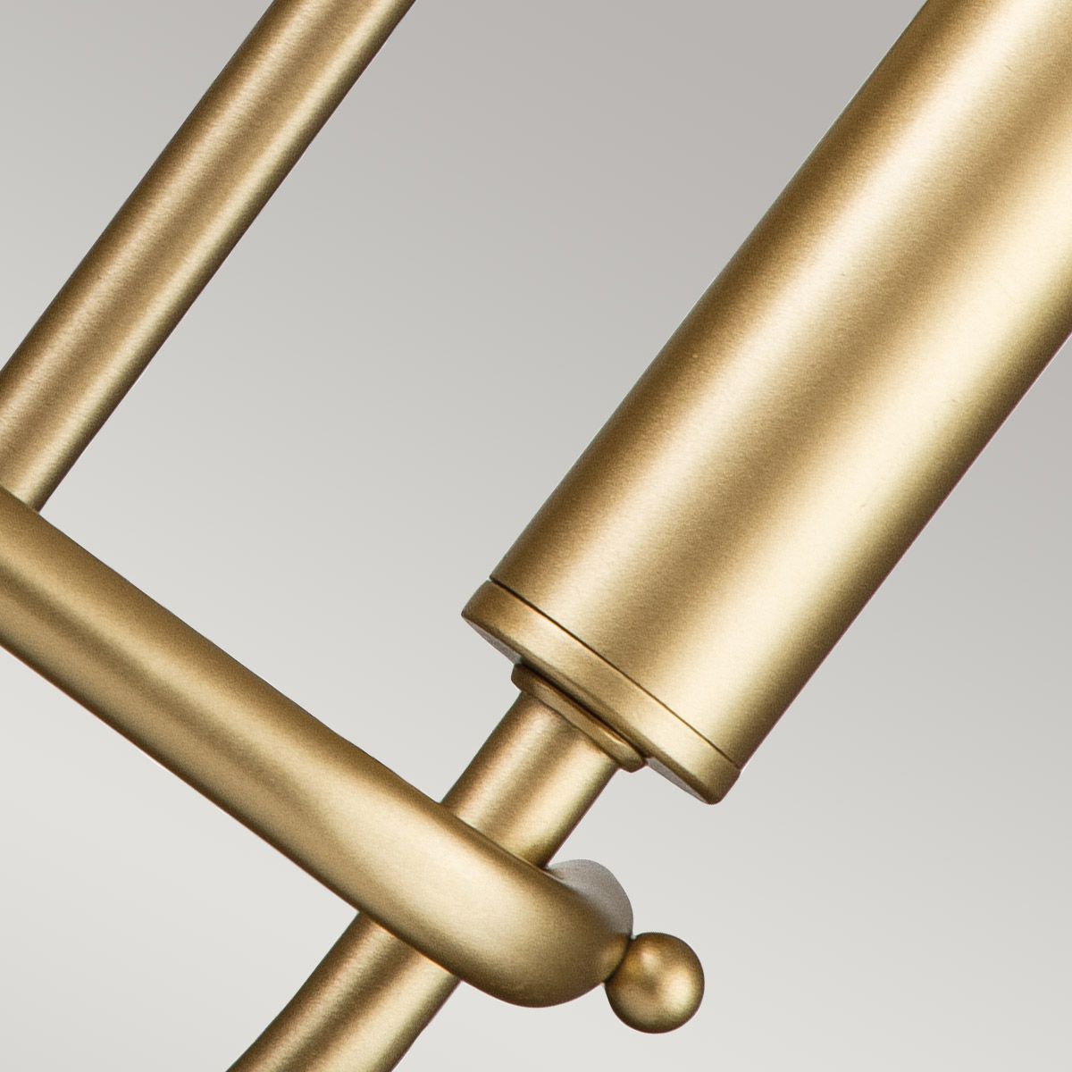 Capitol Hill 2lt Wall light Painted Natural Brass