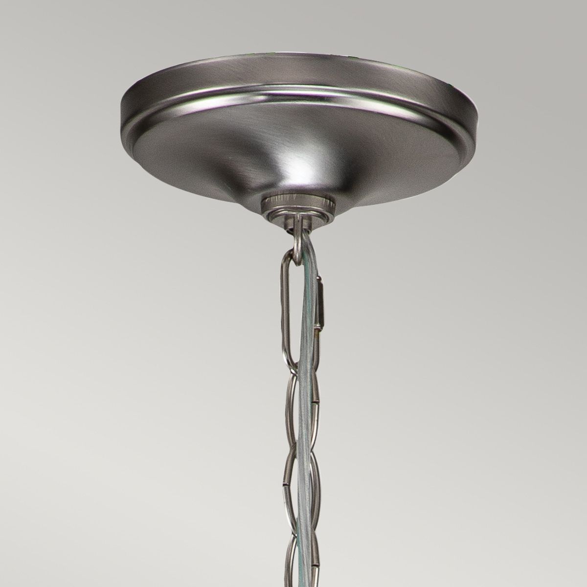 Capitol Hill 6lt Chandelier Brushed Nickel