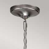 Capitol Hill 6lt Chandelier Brushed Nickel