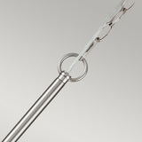 Capitol Hill 6lt Chandelier Brushed Nickel